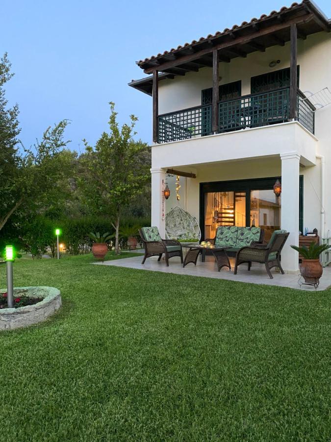 Detached Villa With Sea View Chaniotis Exterior foto