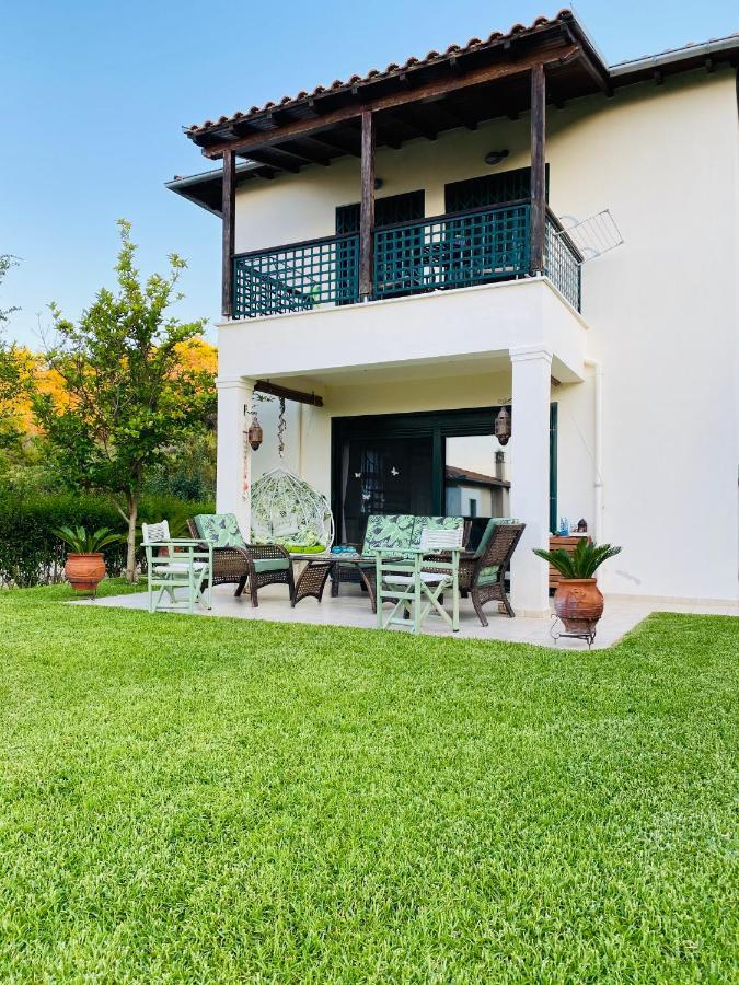 Detached Villa With Sea View Chaniotis Exterior foto
