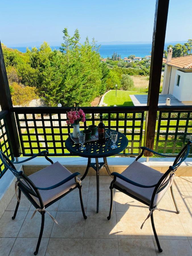 Detached Villa With Sea View Chaniotis Exterior foto