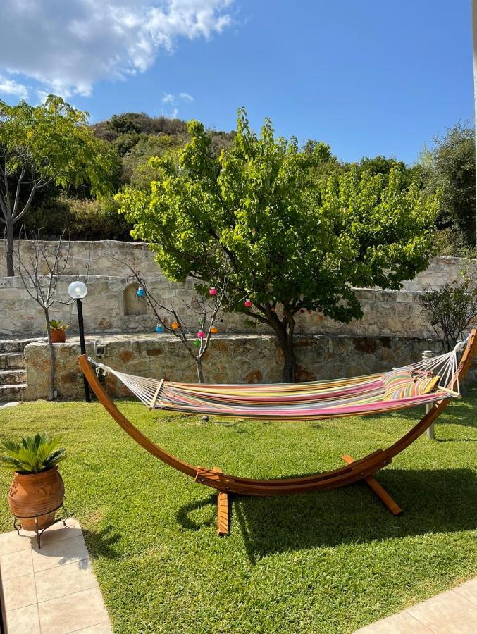 Detached Villa With Sea View Chaniotis Exterior foto